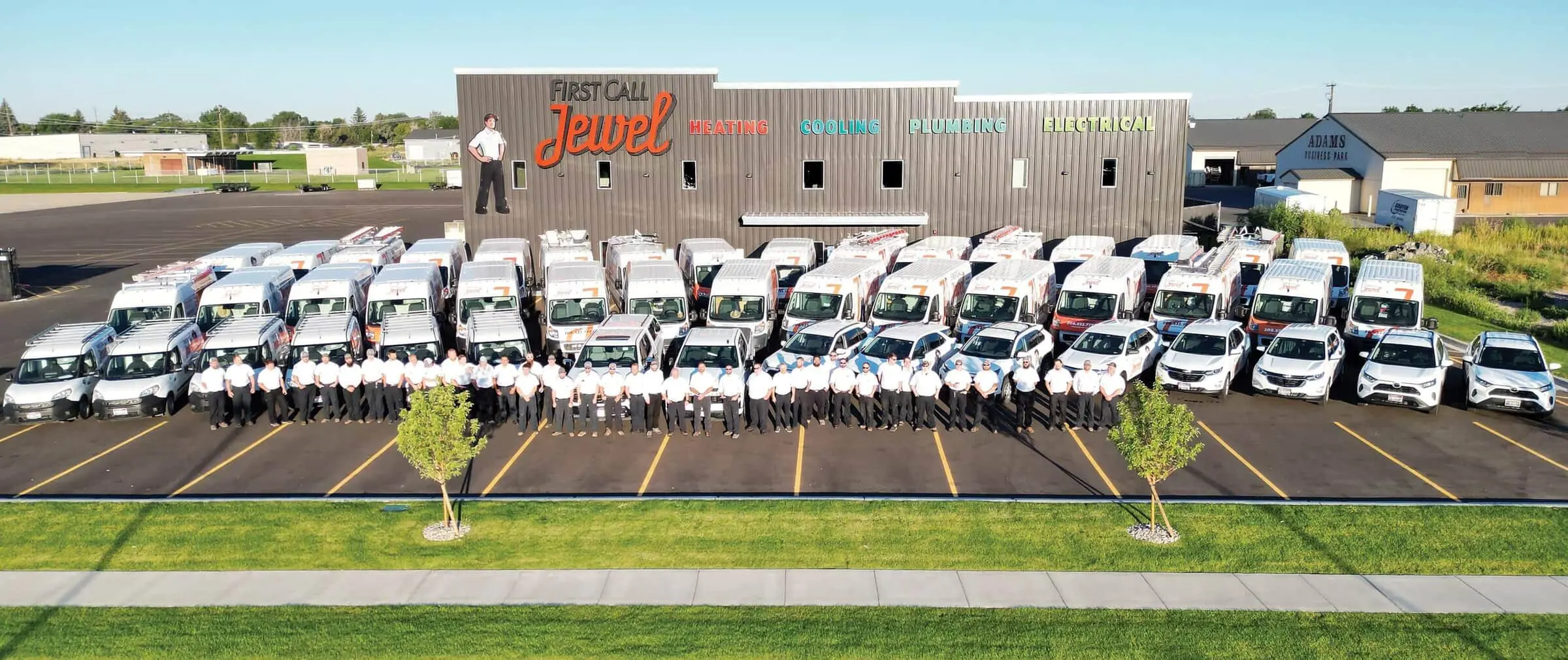 First Call Jewel facility, vehicle fleet, and staff