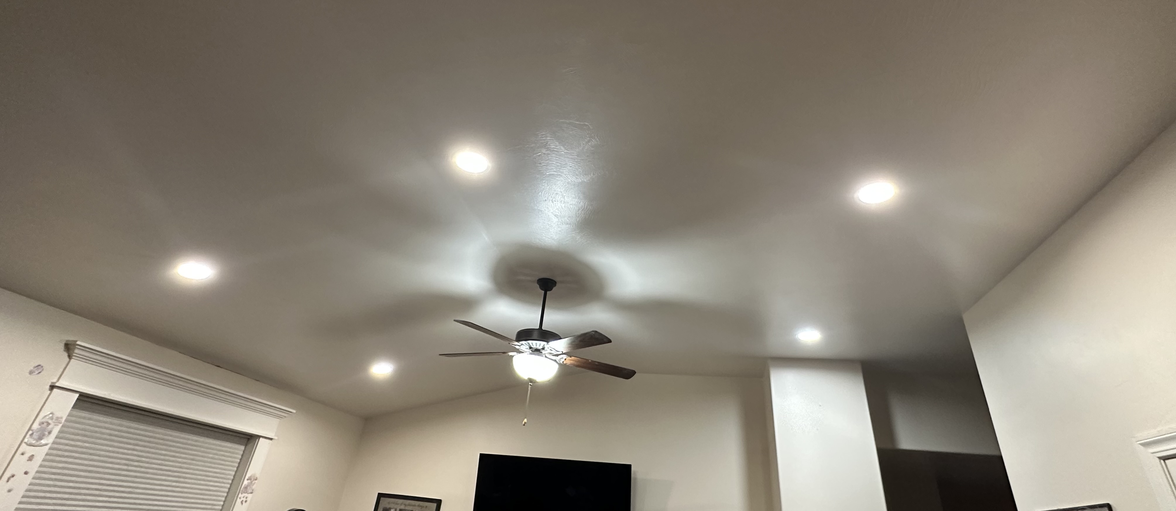 Lights ceiling after upgrade