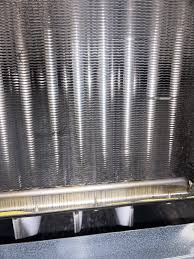 Secondary heat exchanger after cleaning